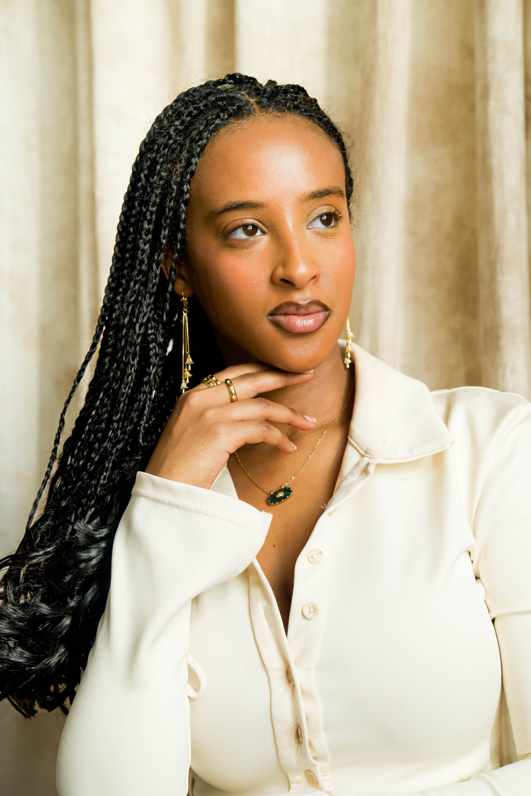 Sol Green Pendant Necklace - Image 5